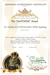 Aristoadal Award