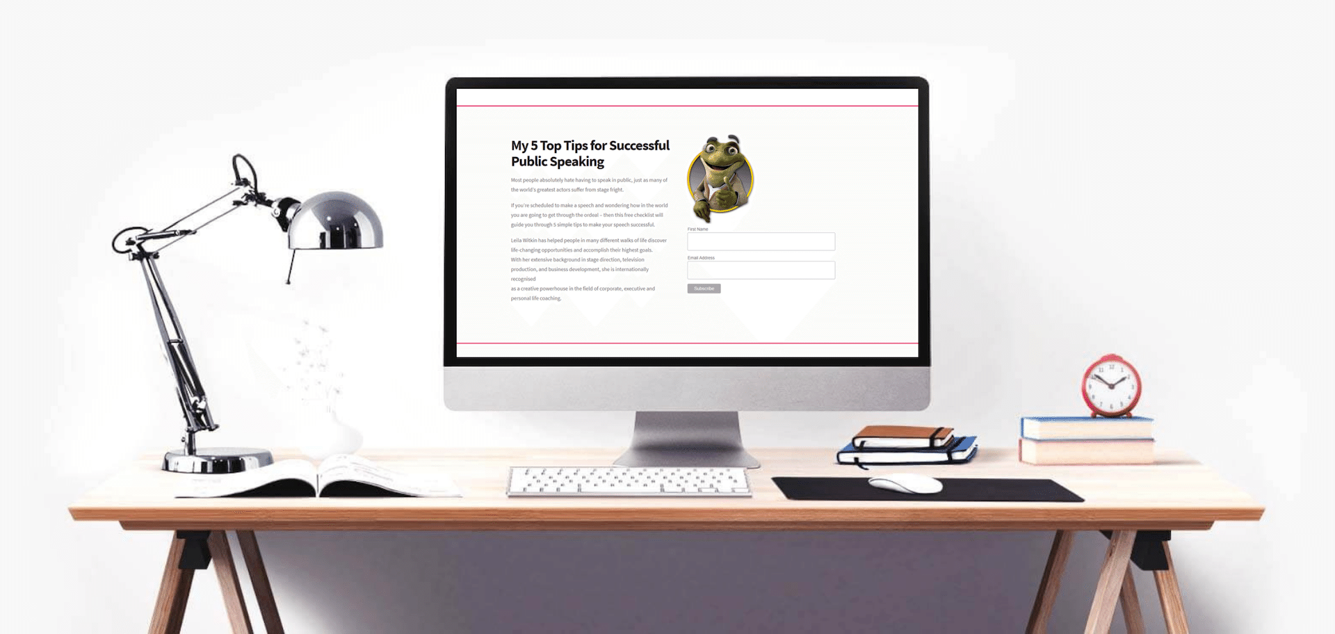 Free-Checklist-Desktop Leila Witkin Public Speaking Course